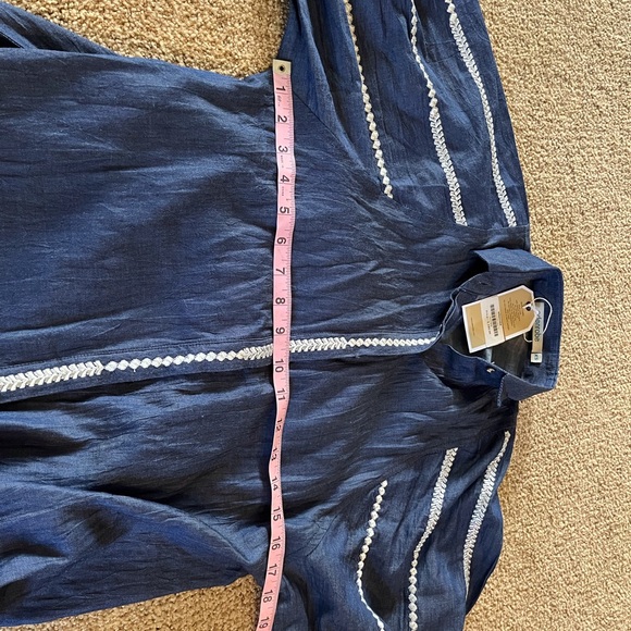 NWT Edenrobe gorgeous chambray button front dress - size xs - Picture 7 of 10